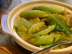 虾酱啫唐生菜-利苑酒家(金宝店)
