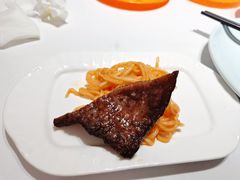 牛排配意面-蓝海大饭店·渔歌舫(黄岛店)