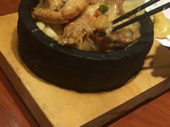 九层塔石锅大明虾-潮堂(环球金融中心店)
