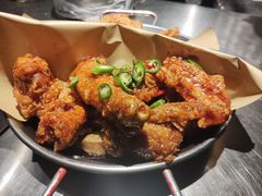 炸鸡翅原味拼甜辣-富乐满韩国正宗炸鸡韩国料理(虹泉路店)