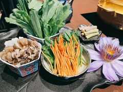 珍菌三色腐竹豆乳锅-敦煌神画 (三十三城店)