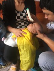 点击看大图 -龙文宝贝上门婴儿理发满月剃胎毛(总店)