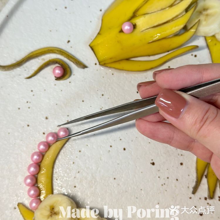 🍌🐉龙里龙气哒年夜饭创意水果拼盘｜香蕉龙的制作