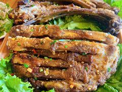秘制烤羊排-義聚德·清真铜锅涮羊肉·烧烤(河东店)