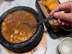 石锅油渣香芋豆腐-径山十八道·风味民间菜(杭州总店)