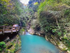 -龙水峡地缝景区