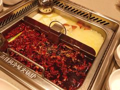 牛油麻辣锅底-海底捞火锅(大融城店)