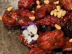 黑蒜松仁牛肉-106餐厅(山水文园店)