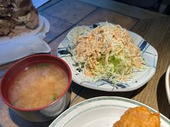 味增汤-山杏yama-katsu·吉列炸物