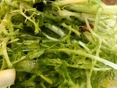 炝拌苦菊-民俗百家姓饭店(纺织城正街店)