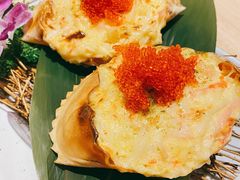 芝士焗蟹宝-鲔吞·和牛寿喜烧(闵行区绿瘦酒店)