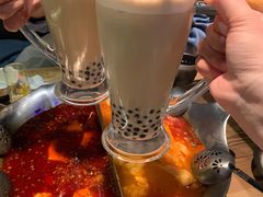 大红袍珍珠奶茶-湊湊火锅·茶憩(杭州湖滨银泰in77店)