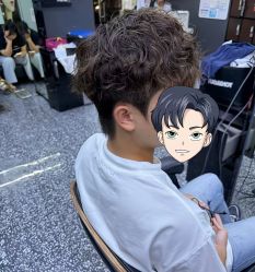 -藤野造型专业烫染接发