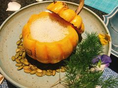蟹黄南瓜浓汤-莲西餐(曲江店)