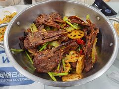 干锅鸭头-听涛雅苑百味饺子老家菜馆