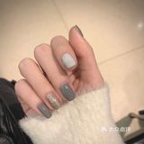 简约美甲温柔美甲