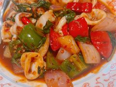 香罗勒辣椒炒鱿鱼小管-simply thai天泰(长泰广场店)