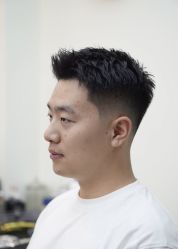 -ONE·男士国潮·美式渐变·理发馆·BARBER SHOP