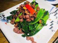 菜心炒鸽杂-大鸽饭(岗顶店)