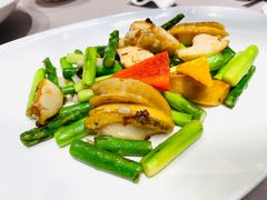 XO酱芦笋炒鲍鱼-花锦堂·隐庐