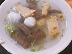 豆干鸭血汤-松树干拌面店