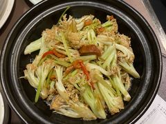 砂锅有机花菜-有璟阁港式餐厅(国贸商城店)