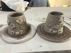 -朝画惜时·陶艺·拼豆·团建