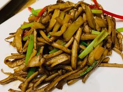 干煸茶树菇-枣子树·素食餐厅(普陀山店)