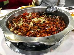 炝锅巴沙鱼-清真·锦翔炝锅鱼(明德门店)