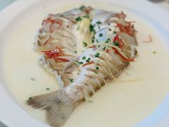 火腿丝蒸鲈鱼-钱塘宴(东站西子国际店)