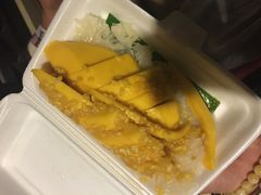 -芒果糯米饭摊子