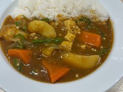秋葵豆腐咖喱饭-COCO壱番屋(北京平安国际金融中心店)