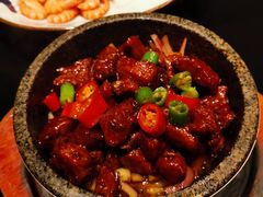 石锅牛仔粒-杭越海鲜(迪荡店)