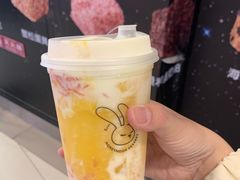 芒果甘露优酪雪-满记甜品(日月光二店)