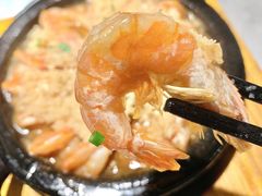 石锅蒜蓉虾-小菜园新徽菜(常州金坛吾悦店)