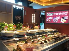 自助取餐区-鸽子侯·家宴·平价海鲜(市图书馆店)