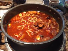 牛五花锅-猪啊牛呀羊啊铜盘烤肉(正大广场店)