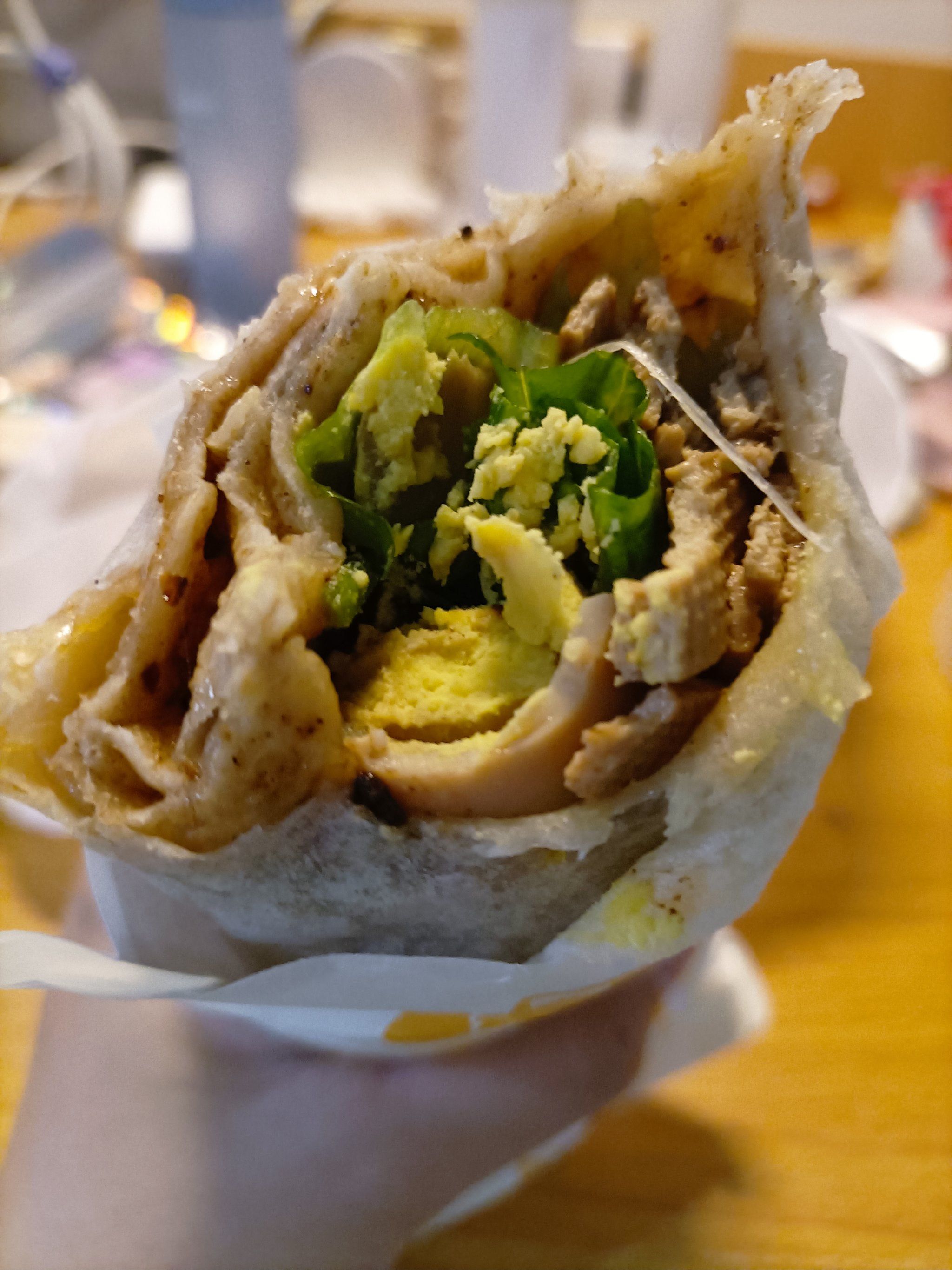 就爱这一口洛馍卷菜