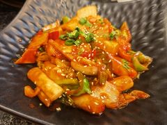 炒年糕-九田家黑牛烤肉料理(西三道巷万达店)