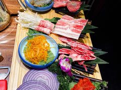 -明洞阿姨·韩式酱蟹烤肉·创意料理(三元桥店)