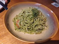 罗勒奶油海鲜意面-JINNS锦时 steak&pizza(浸信会礼拜堂旧址店)