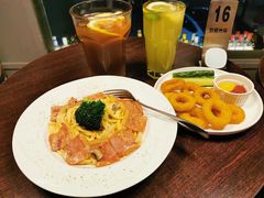 白汁培根意粉-about(丹霞庄店)