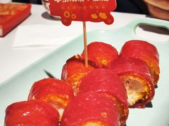 升级版墨鱼鲜虾红米肠-喜势点·糖沙翁手工茶点·本地人茶居(永庆坊店)