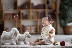 韩国WPlus儿童摄影工作室-WPlus明星肖像亲子全家福摄影