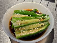 酸爽秋葵-很久以前羊肉串(南京路第一百货店)
