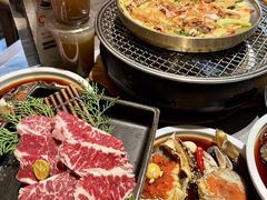 -草家酱蟹炭火烤肉店(珲春南路一店)