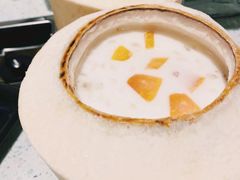 木瓜雪蛤椰子冻-烹然四季椰子鸡火锅(团结湖总店)