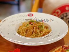 蒜香金枪鱼意面-MANCAT 漫猫咖啡(施湾三路店)