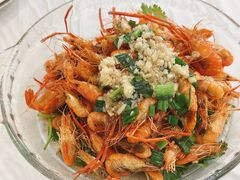 葱油青虾-溱湖八鲜菜馆