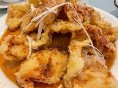 传统锅包肉-黄家饺子东北特色菜馆(湖滨商业街店)